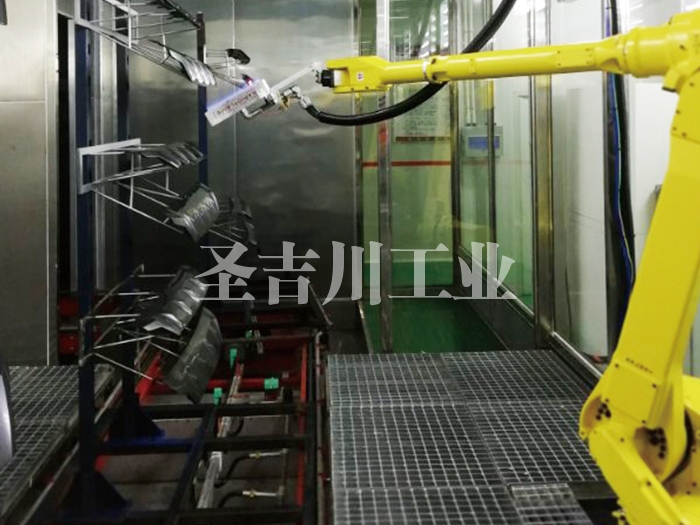 进气格栅机器人火焰处理