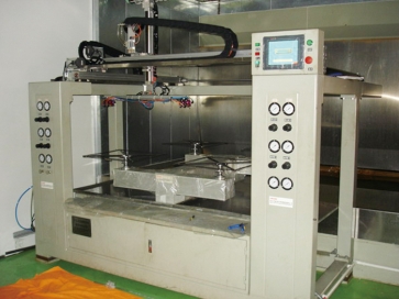 新泰电子家电类程控往复喷涂系统