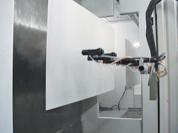 高密铝板静电喷涂线