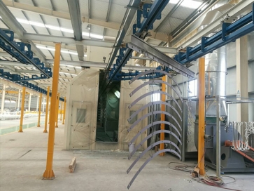 昌邑工程机械积放输送线