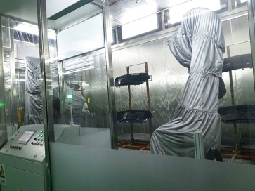 铜陵进气格栅机器人喷涂线