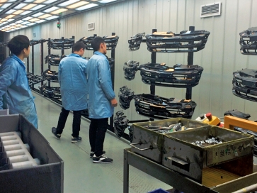 新泰进气格栅滑撬输送