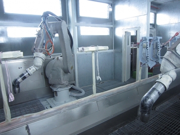 自贡机器人自动喷涂系统