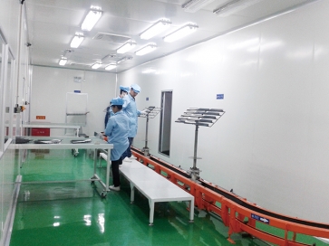 昌邑内外饰条上、下件转线区域