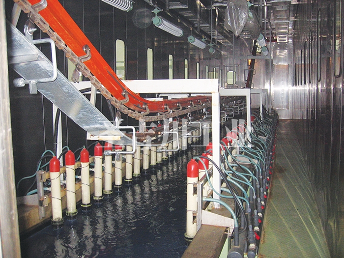 Continuous electrophoresis tank and positive plate tube system
