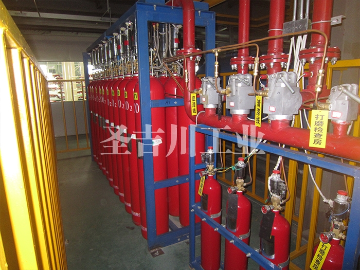 CO2 automatic fire extinguishing system