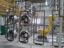 Steel ring electrophoresis conveying system