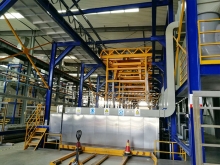 Programmable gantry stepping automatic electrophoresis line for electronics and home appliances