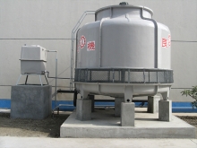 Electrophoresis cooling tower