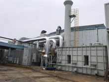 Zeolite runner concentration + RTO waste gas treatment system