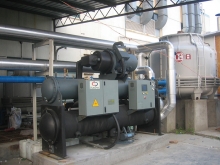 Screw refrigeration unit