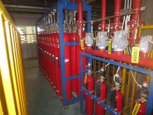 CO2 automatic fire extinguishing system